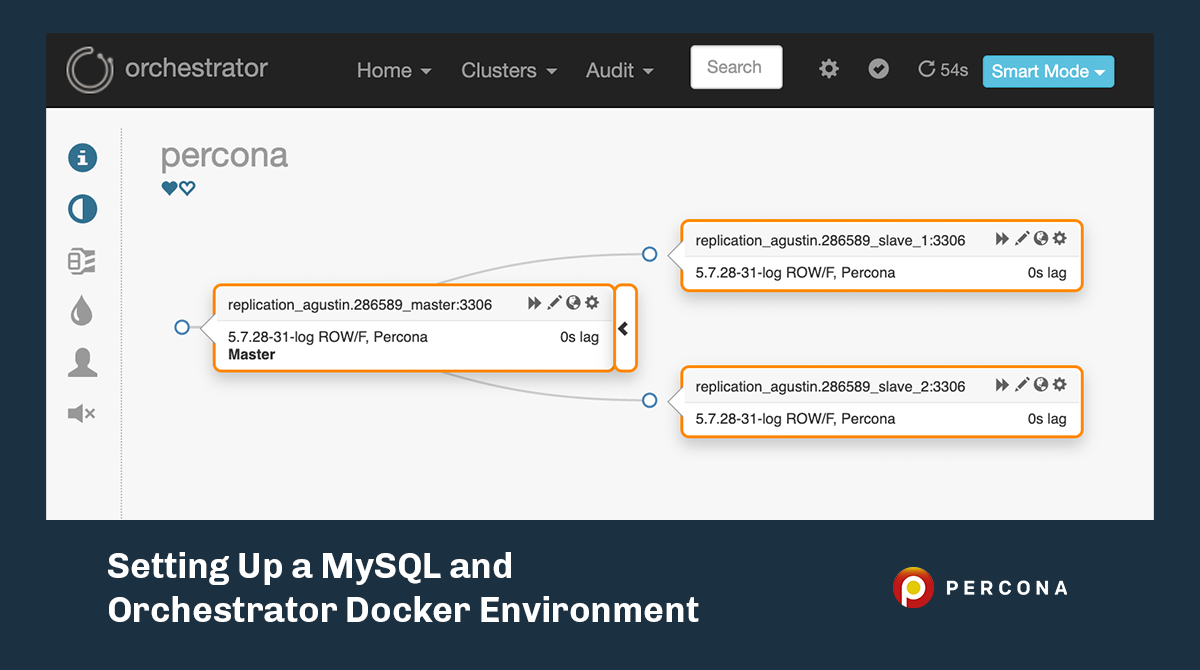 设置MySQL和Orchestrator Docker环境
