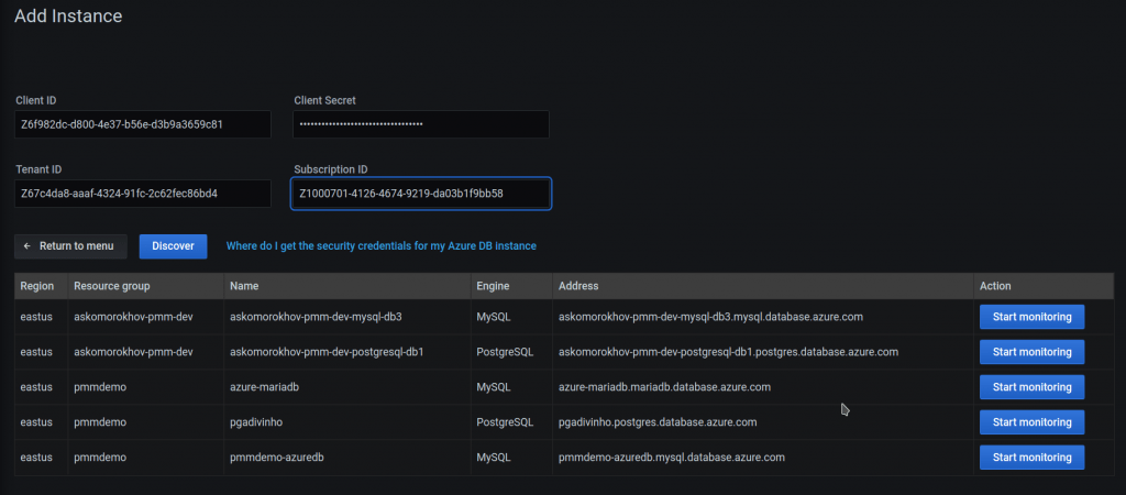 微软Azure MySQL或PostgreSQL