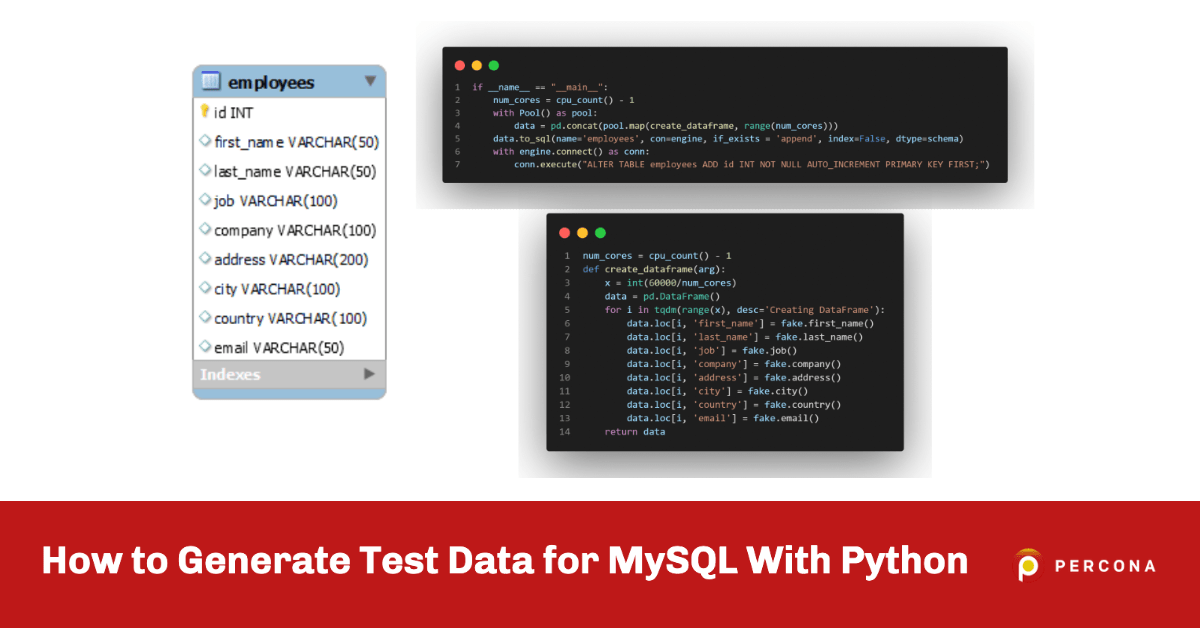 如何用Python生成MySQL测试数据