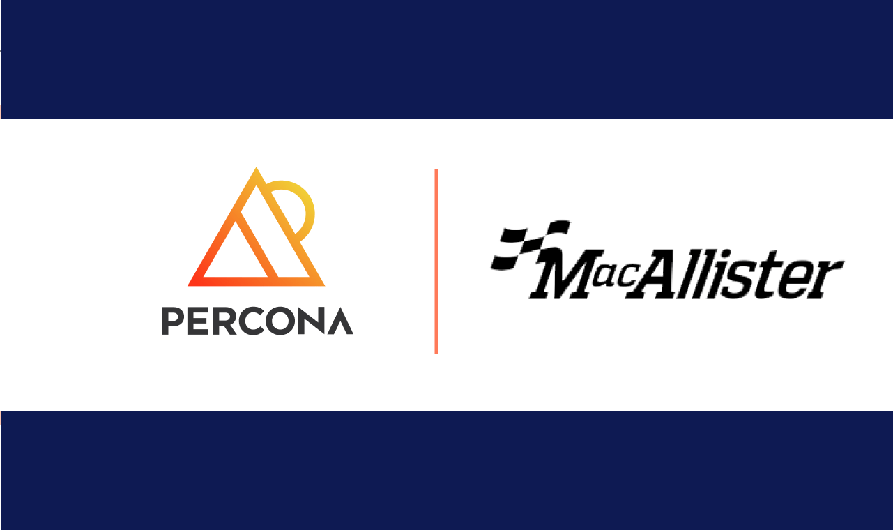 一个优秀的支持体验给麦卡利斯特机械从Percona选择MySQL软件的信心雷竞技下载官网