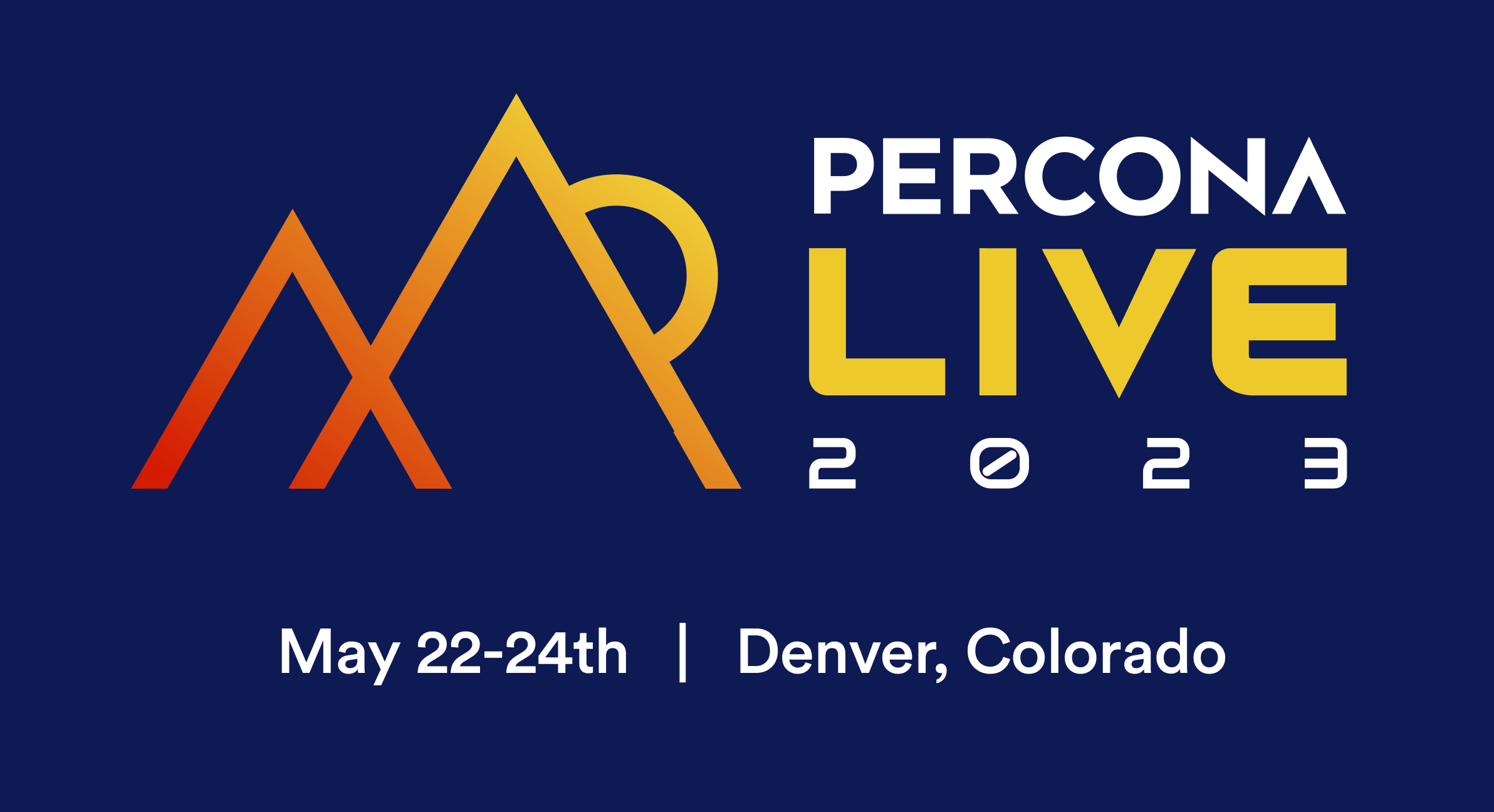 注册Percona Liv雷竞技下载官网e 2023