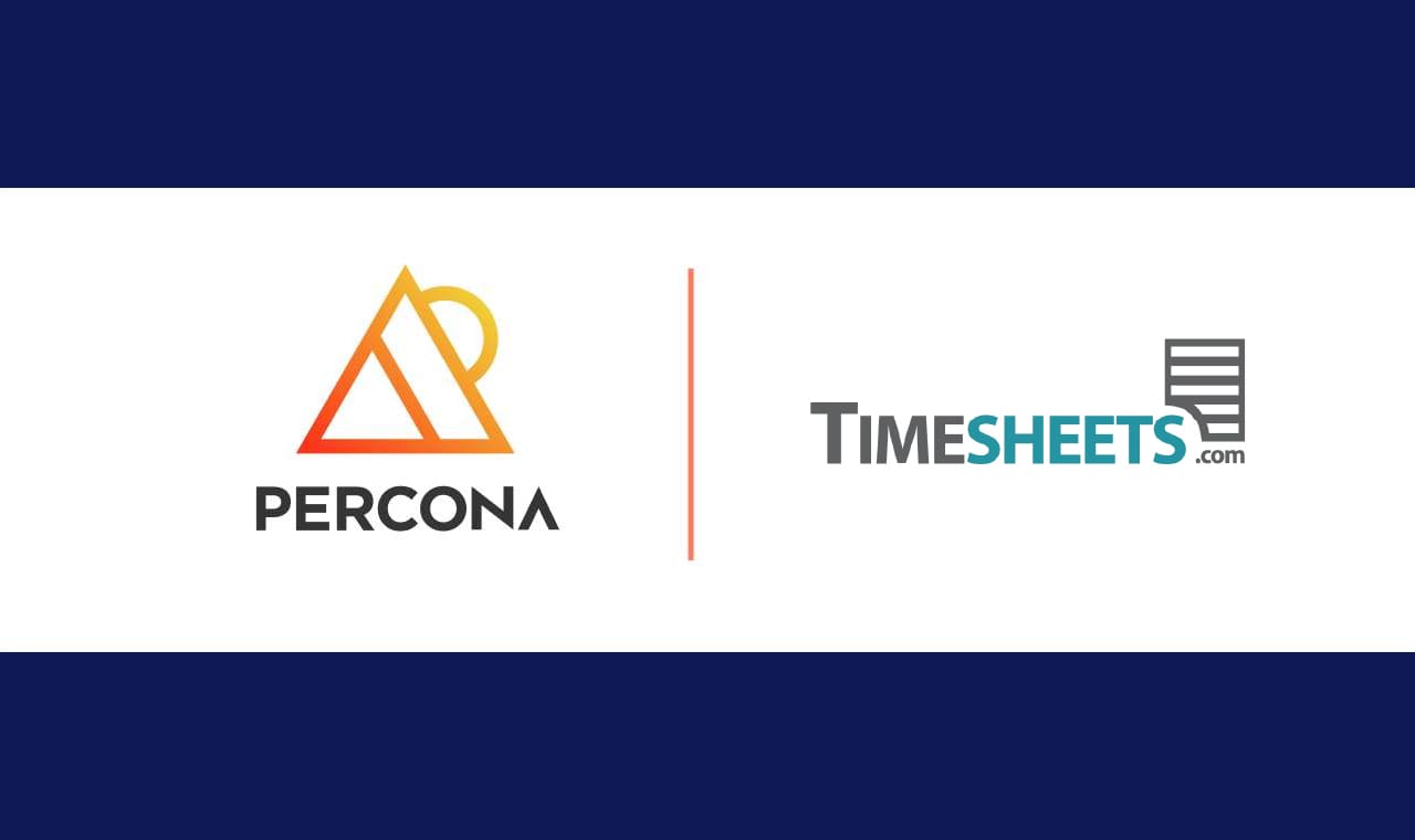 Timesheets.com指望Percona数据雷竞技下载官网库管理